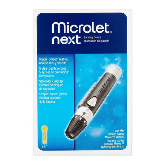 Microlet® Next Lancing Device – Smooth and Simple Testing Lancing Devices Pasteur Pharmacy