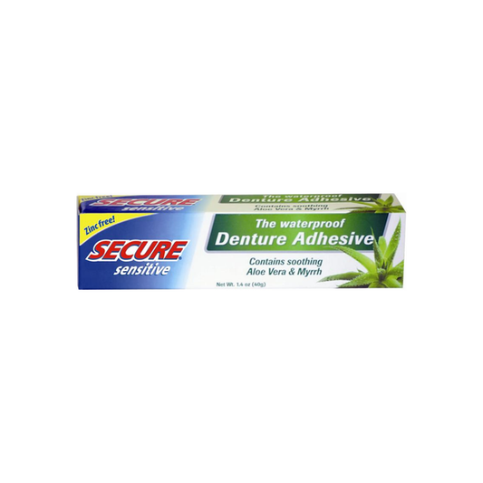 Secure Sensitive Denture Adhsv 1.4 Oz Denture Adhesives Pasteur Pharmacy