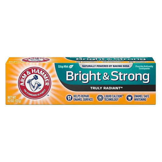 Arm & Hammer Truly Radiant Whitening & Enamel Strengthening Toothpaste, 4.3 oz Tube Toothpaste Pasteur Pharmacy