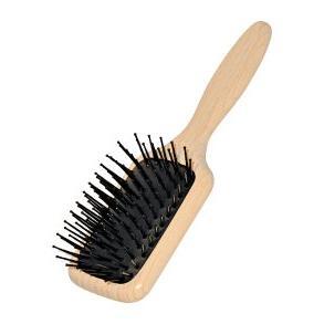 Dural Paddle Brush With Platic Pins Beech Wood Combs & Brushes Pasteur Pharmacy