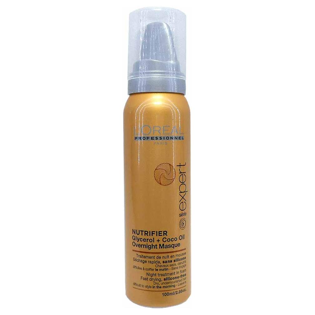 L'Oreal Professional Nutrifier + Coco Oil Overnight Masque 2.86oz Hair Masque Pasteur Pharmacy