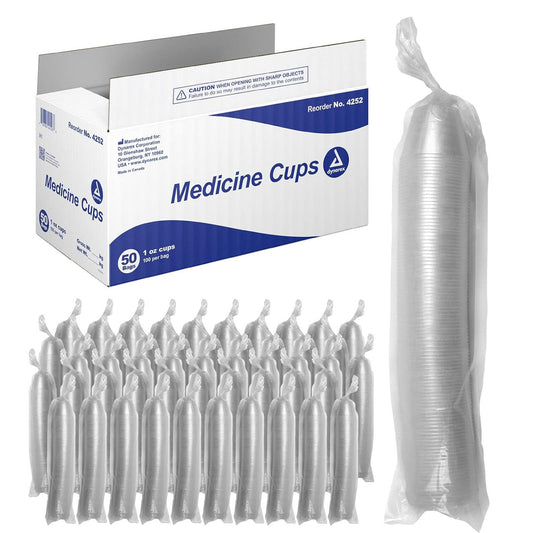 Dynarex Medicine Cups – Graduated Precision Measuring (5 Units/Pack) Medicine & Drugs Pasteur Pharmacy