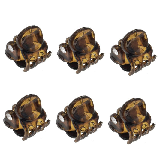 Camila Paris AD115/6 French Hair Clip For Women, Set Tortoise Shell 0.5" Apparel & Accessories Pasteur Pharmacy