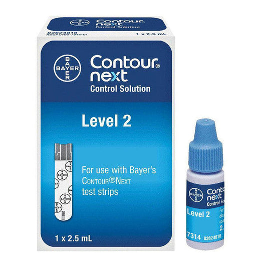 Contour Next Control Solution Blood Glucose 2.5 mL Level 2 Levels Pasteur Pharmacy