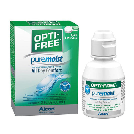 Opti-Free Puremoist Multi Purpose With Hydraglyde Disinfection Solution 2 Fl Oz Health & Beauty Pasteur Pharmacy