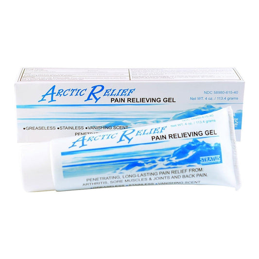 Arctic Relief Pain Relieving Gel , Long-Lasting - 4 Oz Medicine Cabinets Pasteur Pharmacy