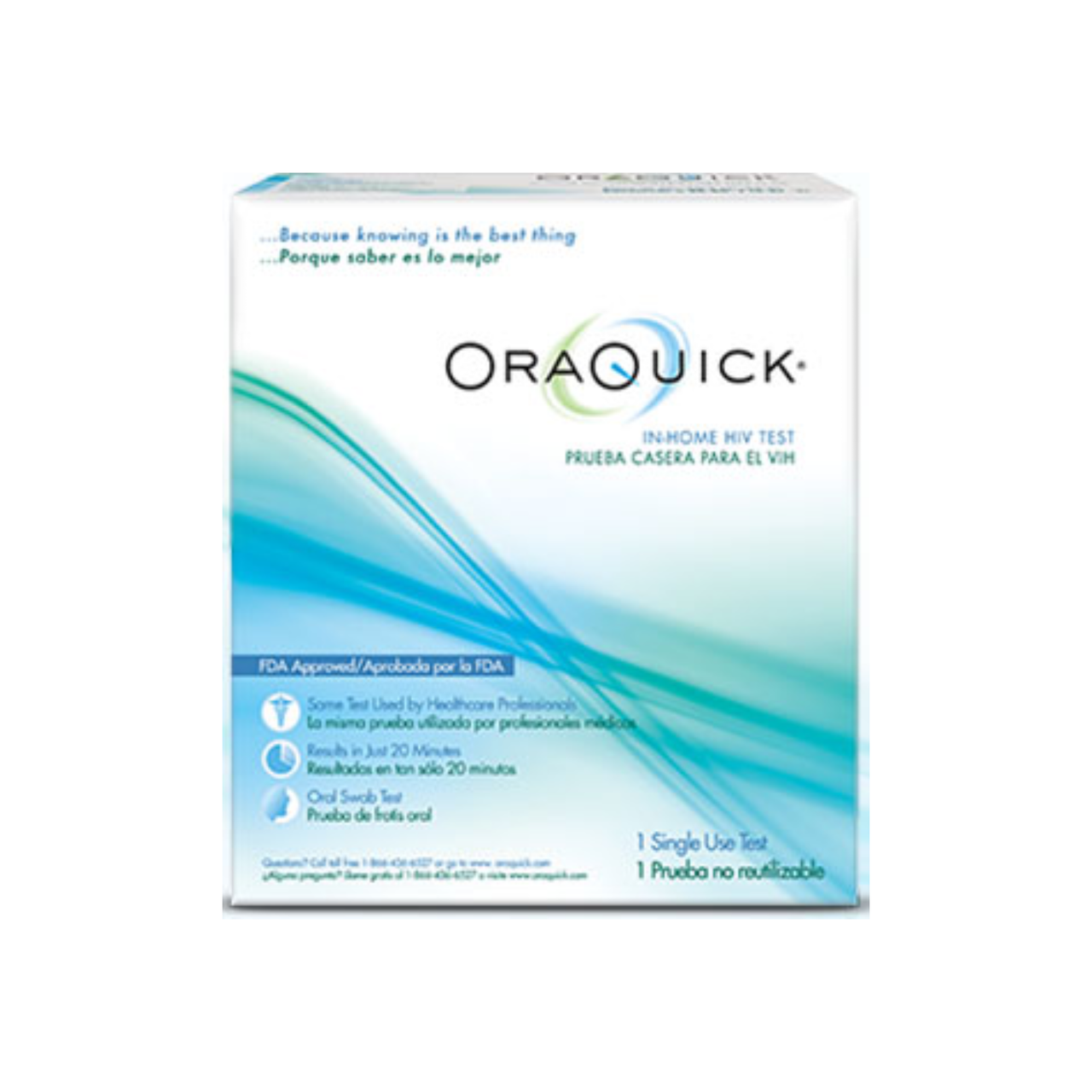 OraQuick In-Home HIV Test Kit - 1ct HIV Tests Pasteur Pharmacy