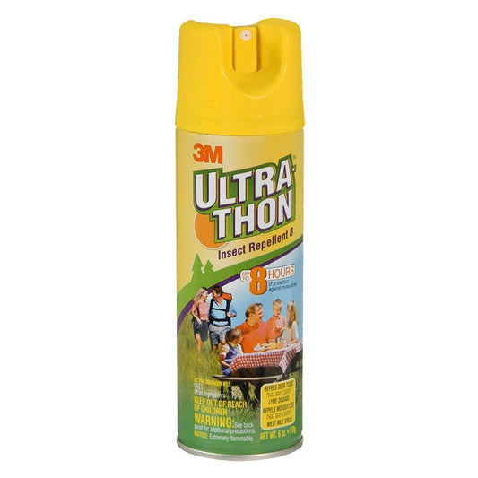 3M Ultrathon Insect Repellent 8 Aerosol Spray 6 Oz