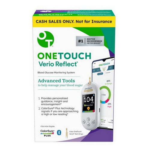 Onetouch Verio Reflect Blood Glucose Meter Blood Glucose Meters Pasteur Pharmacy