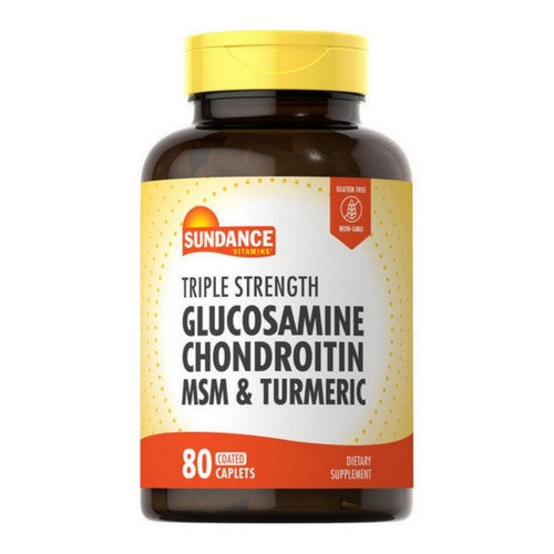 Sundance Vitamins® Glucosamine Chondroitin Complex with MSM & Turmeric Vitamins & Supplements Pasteur Pharmacy