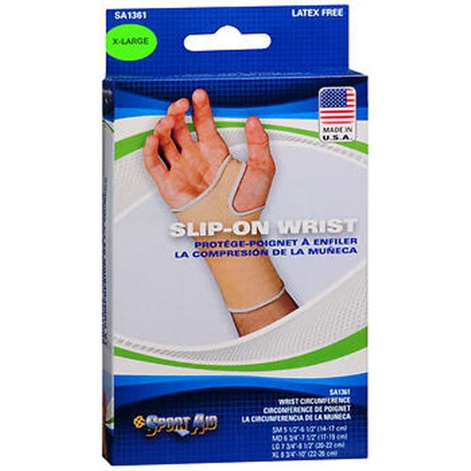 Sportaid® Wrist Brace – Slip-On Compression Support (Size XL) Retail & Sale Signs Pasteur Pharmacy