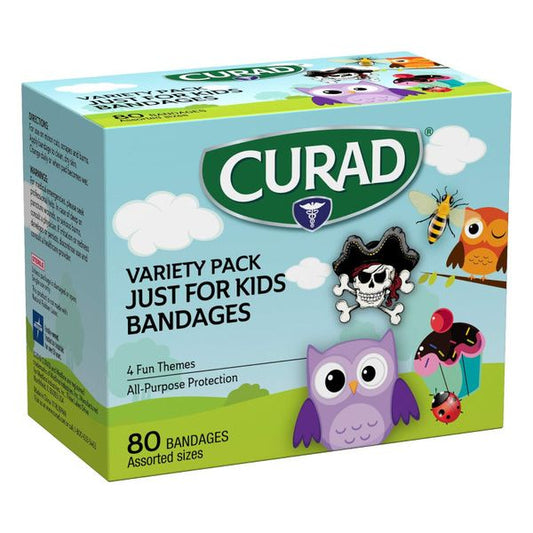 Curad Bandages, Just For Kids, Assorted Sizes, Variety Pack Medical Tape & Bandages Pasteur Pharmacy