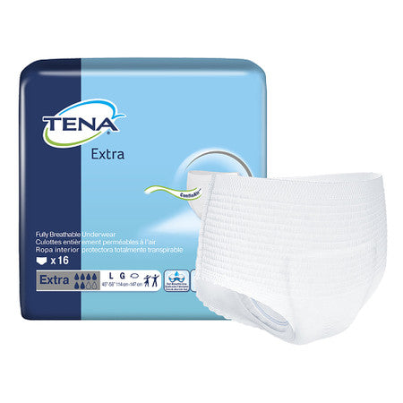 Tena Protective Underwear Extra Absorbency Large 4x16 Ct Adult Diapers Pasteur Pharmacy
