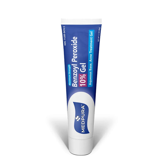 Akron Pharma Benzoyl Peroxide 10% Gel 60gm Acne Medication, Maximum Strength. Skin Care Pasteur Pharmacy