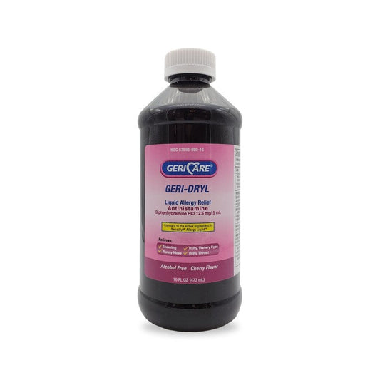 GeriCare Geri-Dryl Diphenhydramine HCI Solution 16 FL OZ Medical Pasteur Pharmacy