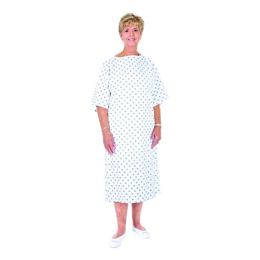 OTC Shoppe Essential Medical Supply Patient Gown, One Size Fits All Medical Pasteur Pharmacy