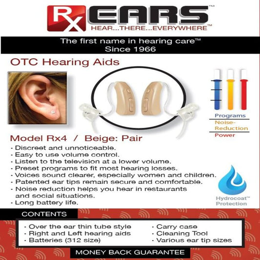 Rx Ears Hearing Aids Rx4 Beige Ds Hearing Aids Pasteur Pharmacy