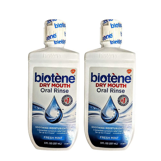 Biotene Oral Rinse Mouthwash For Dry Mouth, Fresh Mint, 8 Oz Mouthwash Pasteur Pharmacy