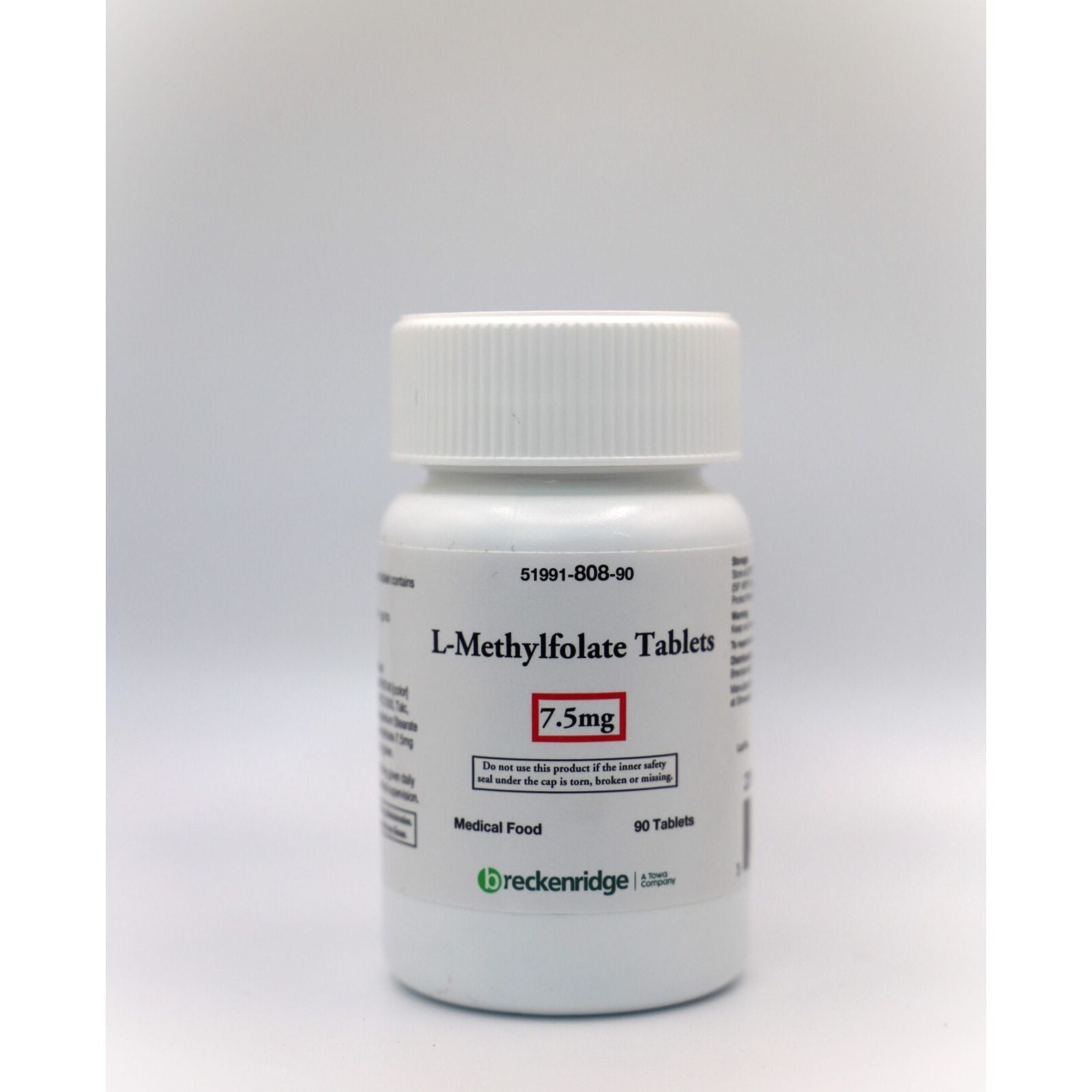 L-Methylfolat 7.5mg Caplets 30ct Levomefolate Calcium ORAL TABLET 7.5 MG Oral Care Pasteur Pharmacy