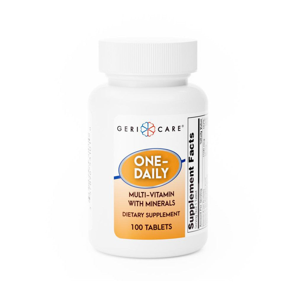 GeriCare One Daily Multivitamin With Minerals Tablet Vitamins & Supplements Pasteur Pharmacy