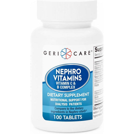 Nephro Vitamin C/ B Cx Tb 100 Vitamins & Supplements Pasteur Pharmacy