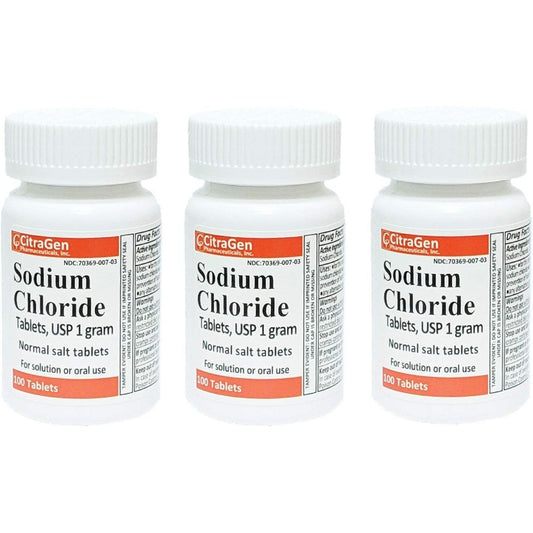 Westminster Pharmaceuticals Sodium Chloride USP - Salt Supplement Tablets Vitamins & Supplements Pasteur Pharmacy