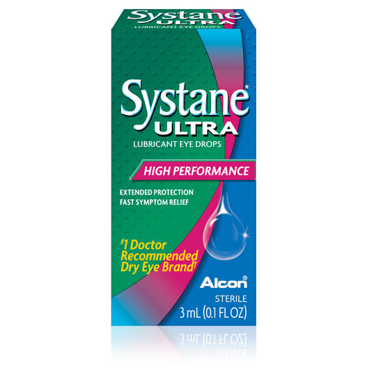 Systane Ultra Lubricant Eye Drops (0.3% - 0.4%) - 3 mL Eye Drops & Lubricants Pasteur Pharmacy