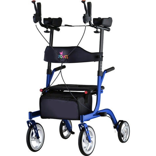 Nova Joy Rollator Phoenix Rise Up Blue 4801BL Walkers Pasteur Pharmacy