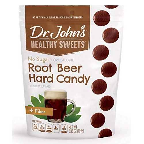 Dr. John's Healthy Sweets Sugar Free Hard Candy Root Beer 3.85 OZ Soda Pasteur Pharmacy
