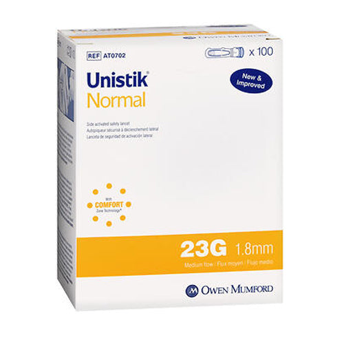 Unistik 3 Normal Lancets 21G 2.4mm Lancing Devices Pasteur Pharmacy