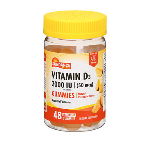 Sundance Vitamins® Vitamin D3 Vegetarian Gummies Vitamins & Supplements Pasteur Pharmacy