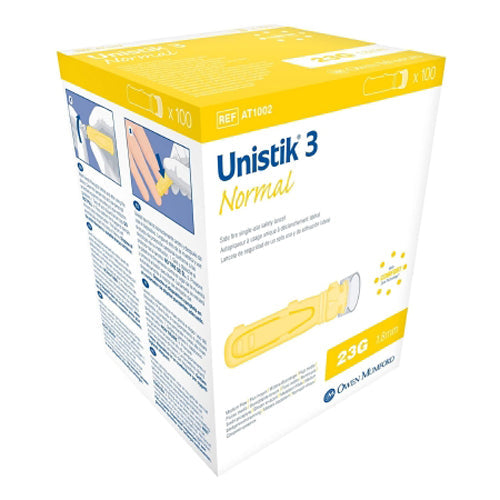 Unistik® 3 Normal Safety Lancets (#AT 1002) Gauges Pasteur Pharmacy