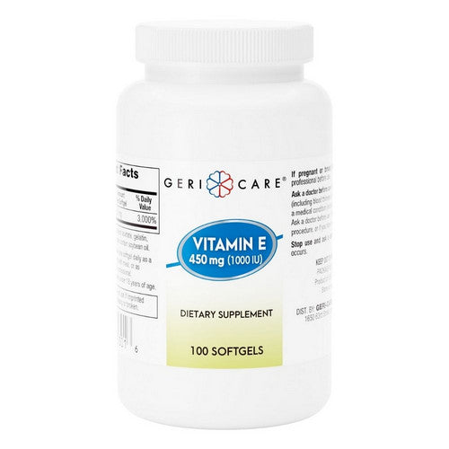 Sunmark Geri-Care Vitamin E Supplement, 100 Tablets Medical Supplies Pasteur Pharmacy