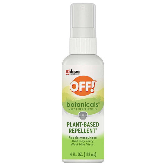 OFF! Botanicals Insect Repellent Spritz, Plant-Based & DEET-Free, 4 oz Spray Household Insect Repellents Pasteur Pharmacy
