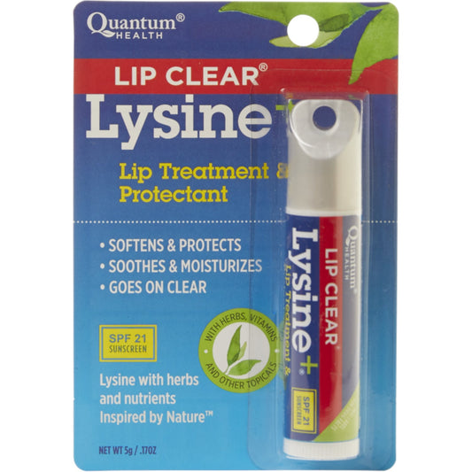 Lip Clear Lysine+ Cold Sore Treatment & Relief Stick – 0.18 oz Lip Balms & Treatments Pasteur Pharmacy