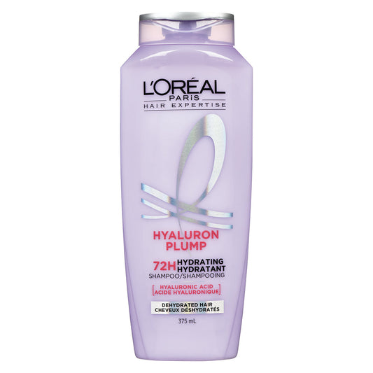 L'Oreal Paris Elvive Hyaluron + Plump Hydrating Shampoo with Hyaluronic Acid, 12.6 oz Shampoo Pasteur Pharmacy