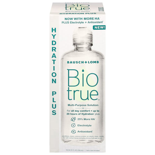 Biotrue Hydration Plus Contact Lens Solution - 10 Fl Oz Contact Lens Solution Pasteur Pharmacy
