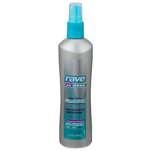 Rave 4X Mega Altitude Super Hold Hairspray, 11 oz - 24-Hour Hold Hair Care Pasteur Pharmacy