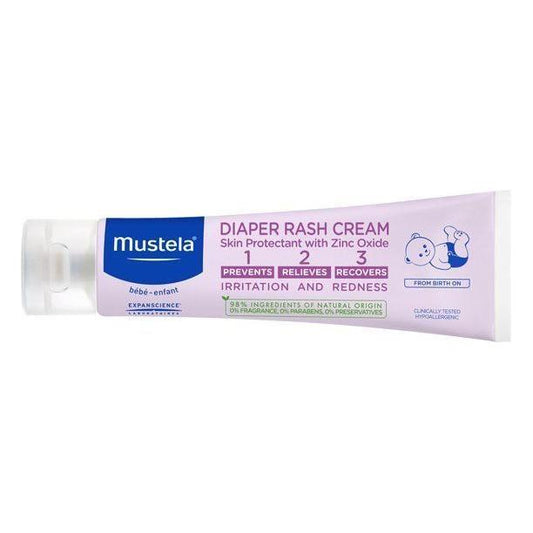 Mustela Diaper Rash Cream 123 with Zinc Oxide 3.8 oz Diaper Rash Cream Pasteur Pharmacy