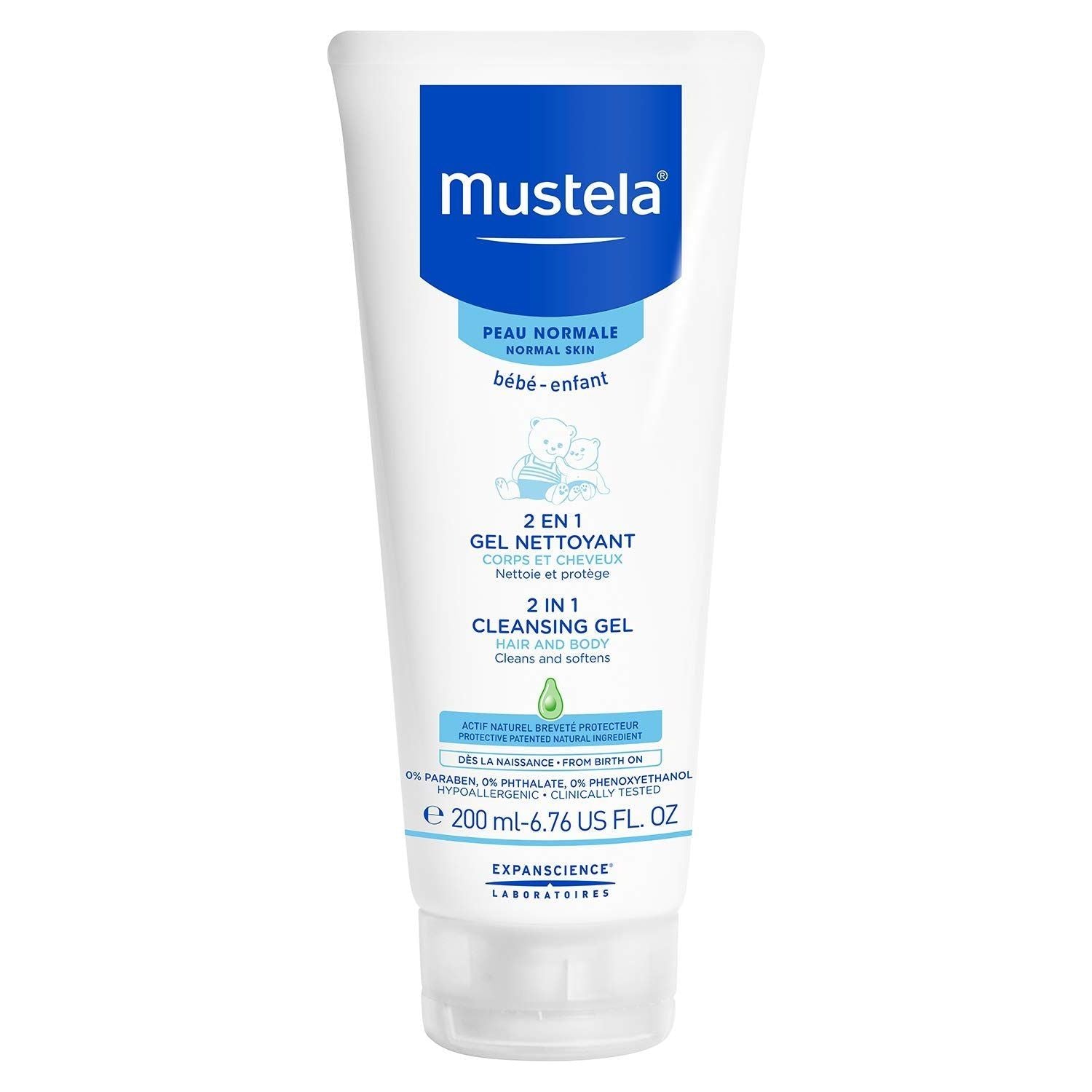 Mustela 2-in-1 Cleansing Gel 6.76 Oz Cleansing Gel Pasteur Pharmacy