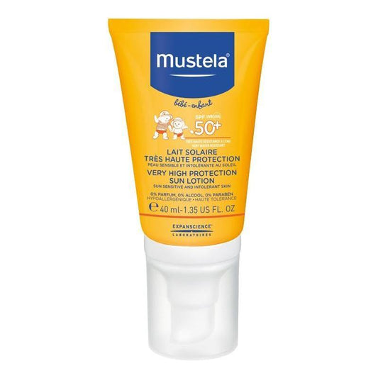 Mustela Baby / Child Face Milk SPF 50+ 40 ml Baby/Child Sunscreen Pasteur Pharmacy