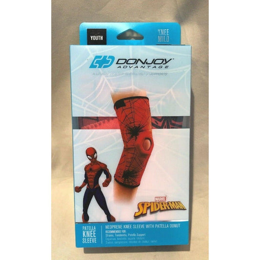DonJoy Advantage Marvel Avengers Spider-Man Youth Neoprene Knee Sleeve Patella Donut Toys Pasteur Pharmacy