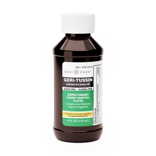 Geri-tussin Lq 100Mg/5Ml 118Ml Medicine & Drugs Pasteur Pharmacy