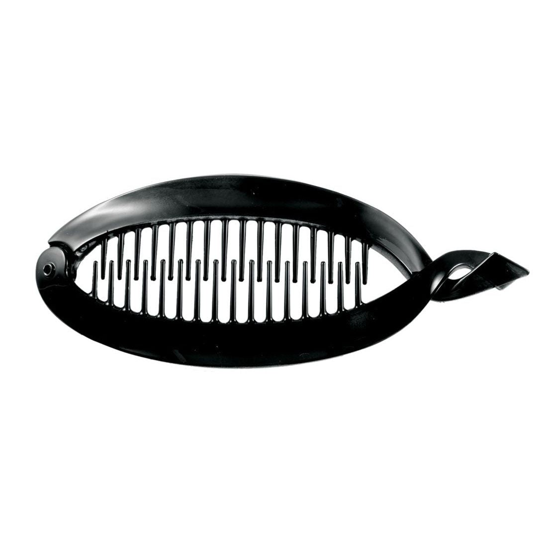 Smoothies Large Fish Clip-Black 01748 Hair Care Pasteur Pharmacy