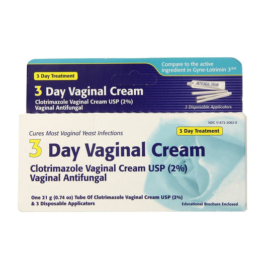 Taro 3 Day Vaginal Cream 0.74 Oz Health Care Pasteur Pharmacy