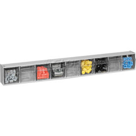 Quantum Storage Systems Tip Out Bin QTB309 – 9 Compartments Gray Cabinets & Storage Pasteur Pharmacy