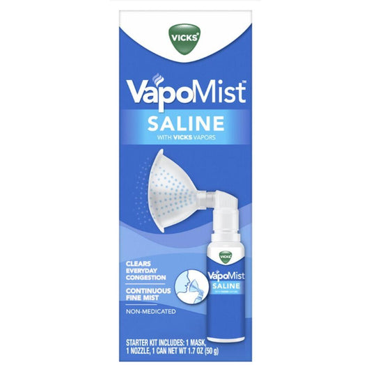 Vicks VapoMist Saline Mist Kit Baby Health & Grooming Kits Pasteur Pharmacy