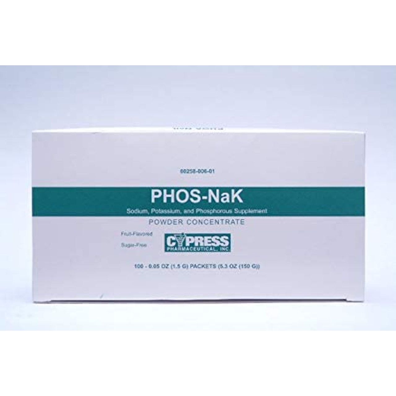 Cypress Pharmaceutical Phos-NaK – Fruit Flavored Powder Packets (100ct) Vitamins & Supplements Pasteur Pharmacy