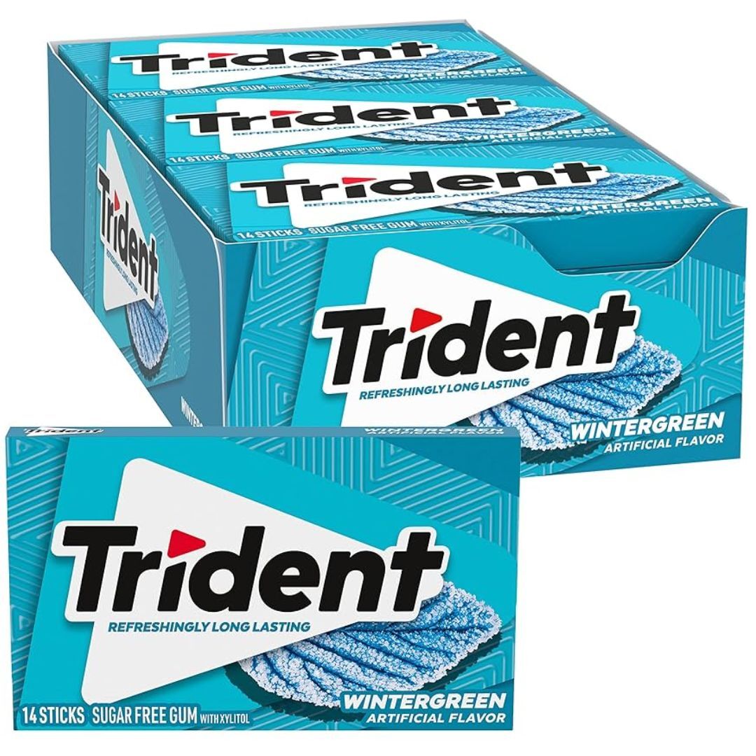Trident Gm 12X14 Wintergreen Candy & Chocolate Pasteur Pharmacy