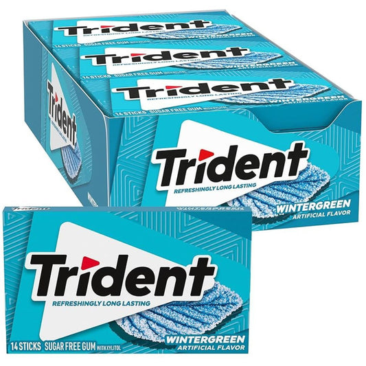 Trident Gm 12X14 Wintergreen Candy & Chocolate Pasteur Pharmacy